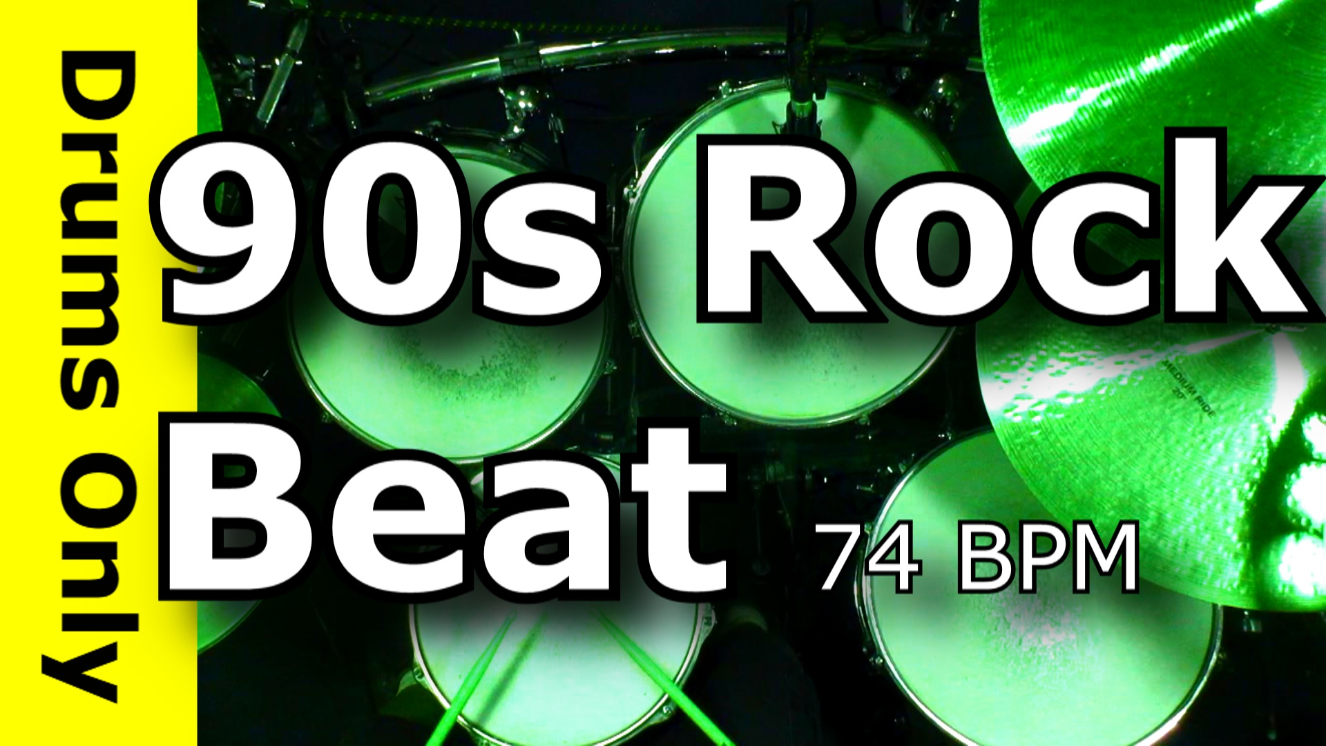 90s Rock Drum Track 74 BPM